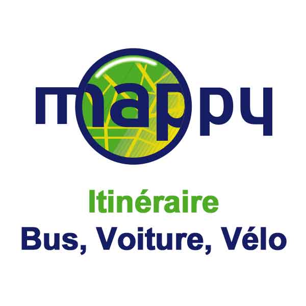 Mappy Itinéraire : Bus, Voiture, Vélo