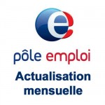 www.pole-emploi.fr : Actualisation Mensuelle